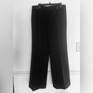 JCrew Black lined wool womens trousers size 12